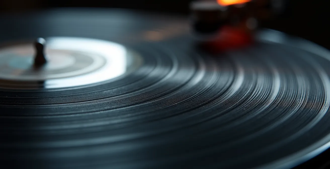 Métaphore visuelle de la bulle de filtres algorithmiques isolant de la scène musicale locale