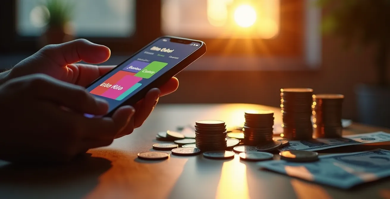 Comparaison visuelle des revenus de streaming musical pour un artiste indépendant