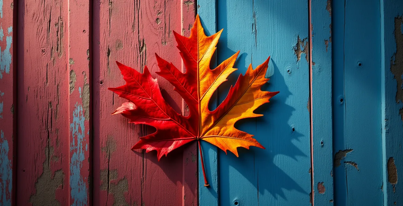 Scène de rassemblement communautaire dans un parc québécois